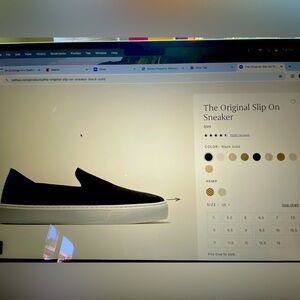 Rothy’s original slip on sneaker/shoe